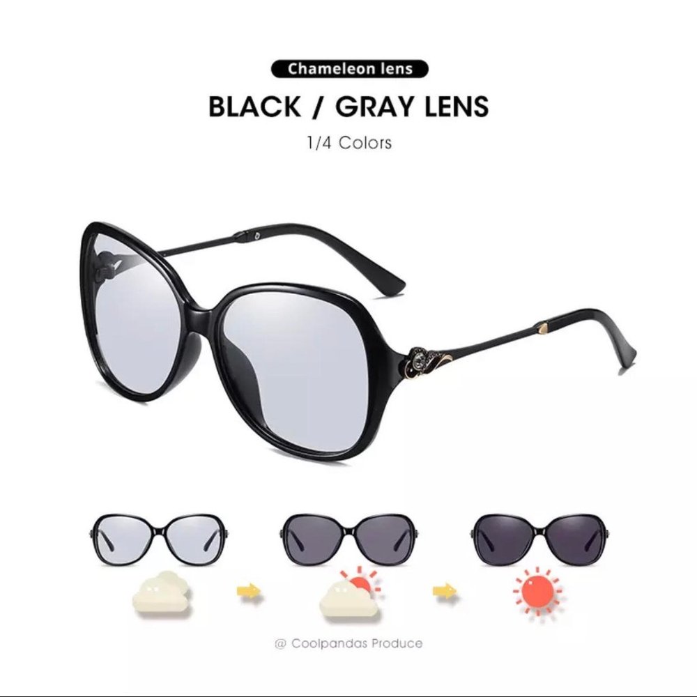 Photochromic Sunglasses (Black)